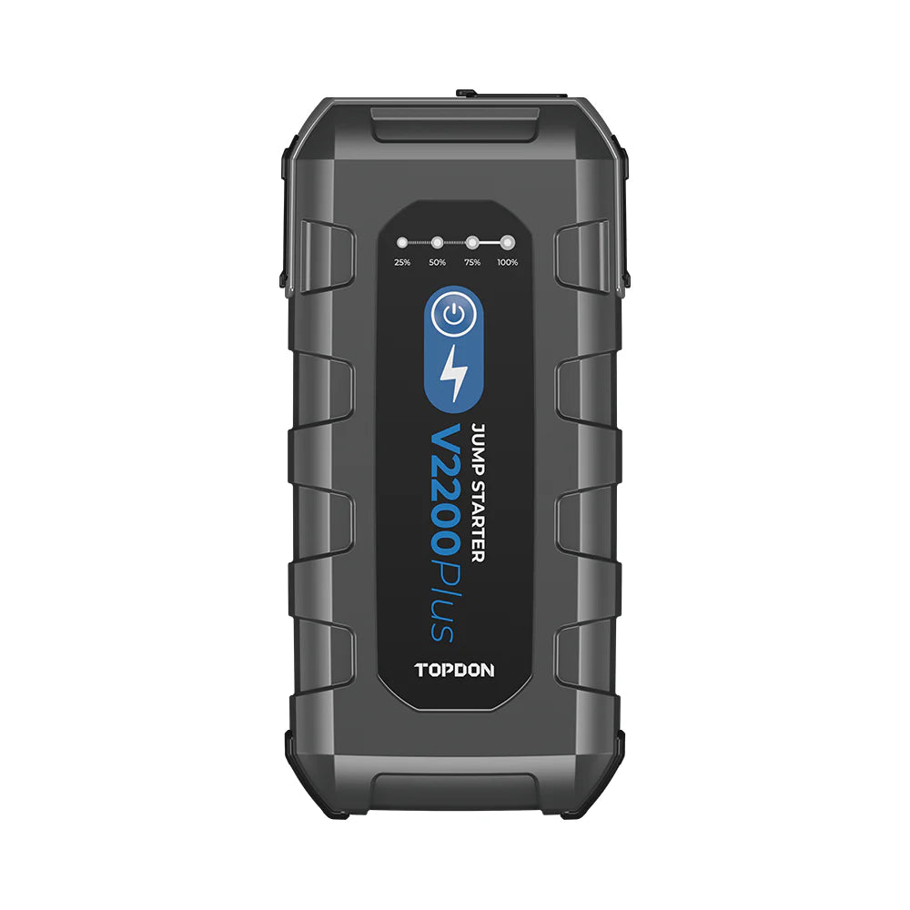 TOPDON V2200Plus Jump Starter & Battery Tester | 2200A 2-in-1