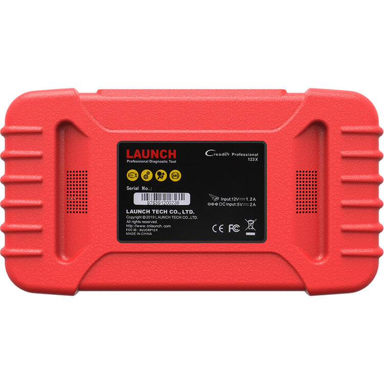 Toptool– Launch Creader CRP123X Code Reader ABS SRS Engine 