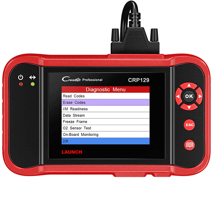 Toptool– Launch Creader CRP129 Code Reader ABS SRS Engine Transmission