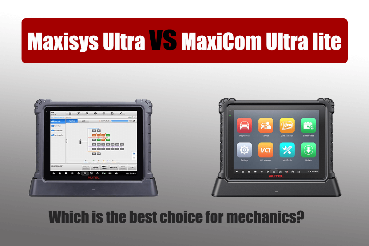 Toptool– Which is better: the Autel maxisys ultra or the Maxicom