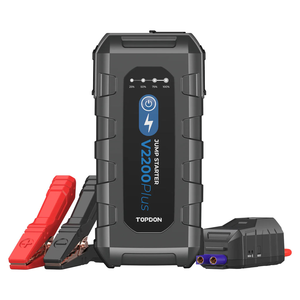 トップス pontanet2000 TOPDON V2200Plus Jump Starter & Battery Tester | 2200A 2-in-1